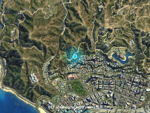 Vinewood Hills Mansion Monta — Mapa Elysius
