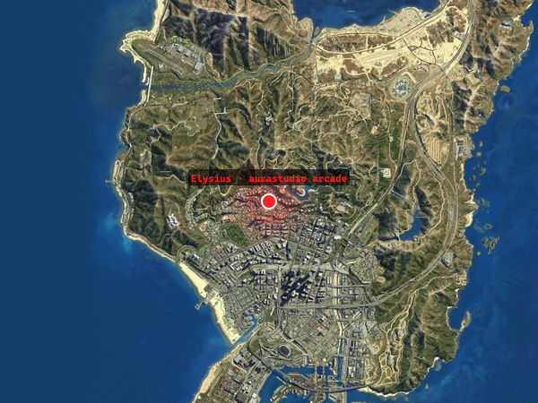 AuraStudio Arcade — Mapa Elysius