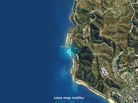 Casa Map Malibu — Mapa Elysius