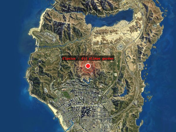 Djj Olimpo Garden — Mapa Elysius