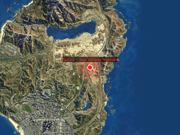 Map Satiros Caveseri — Mapa Elysius