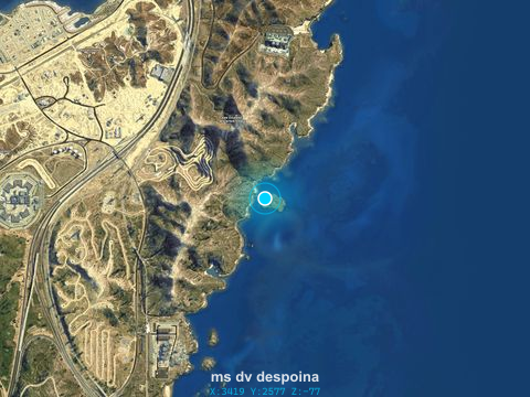 Ms Dv Despoina — Mapa Elysius