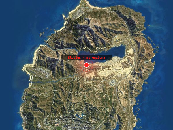Ms Equidna — Mapa Elysius