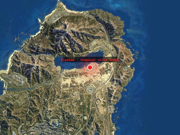 Tropical Villa Tropical Villa — Mapa Elysius