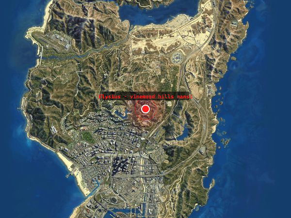 Vinewood Hills Mansion 02 — Mapa Elysius